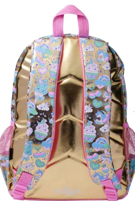 Smiggle Gold Radiant classic Backpack