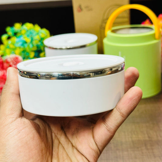 Delicious life 3 container stainless steel lunch box