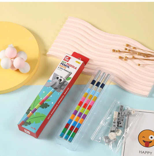 Lego DIY Puzzle Pencil Set - product image 1