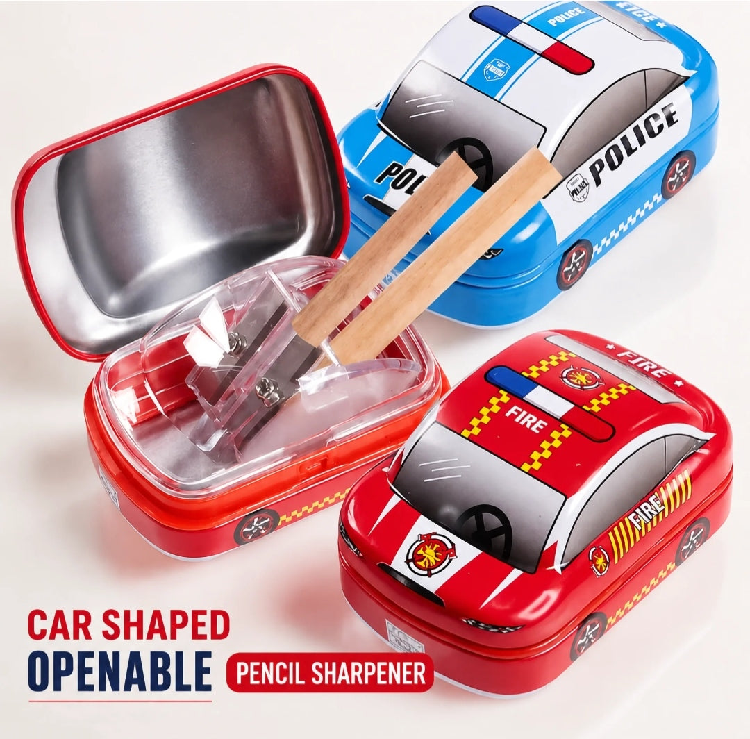 Police Car Shape Dual Hole Sharpener - product image 1