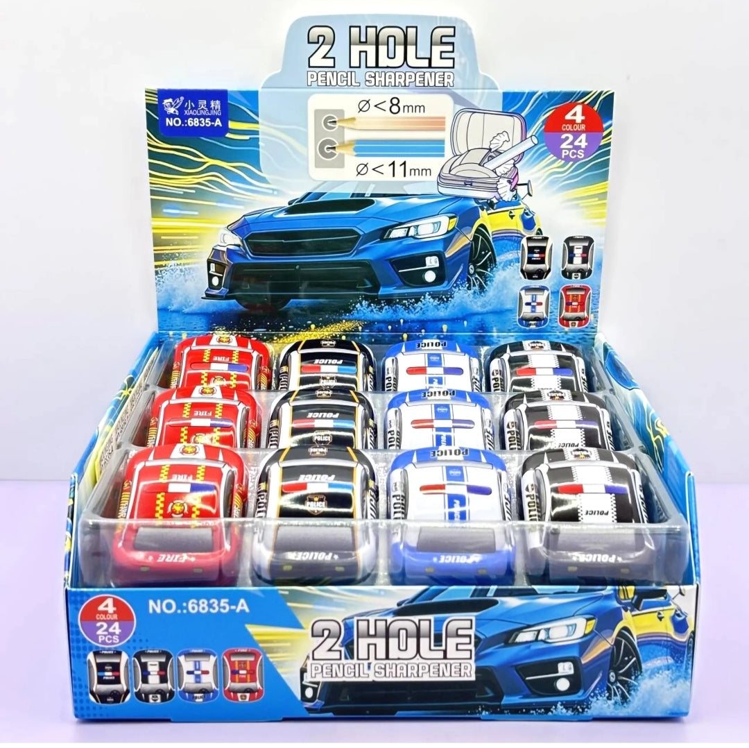 Police Car Shape Dual Hole Sharpener - product image 6