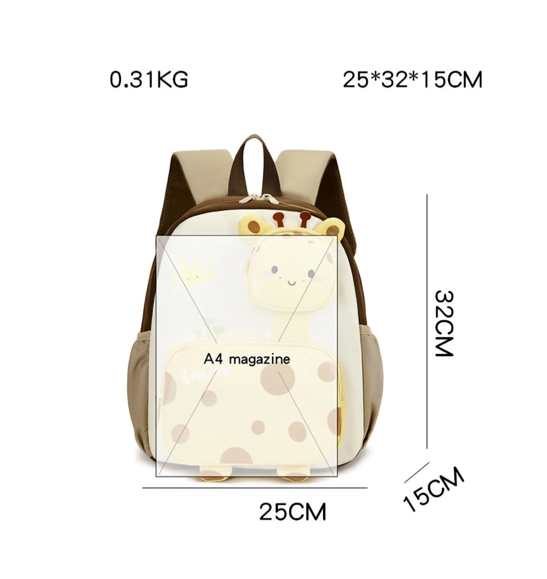 Cute Giraffe Toddlers bag